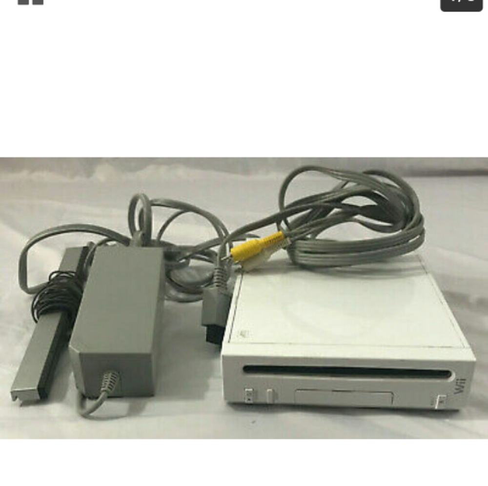 Wii Console with battery
